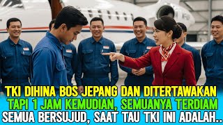 Tki Ini Dihina Di Hanggar Jet Mewah Tapi 1 Jam Kemudian Bos Cantik Jepang Berlutut U0026 Menangis