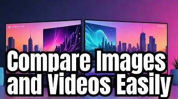 You  Can Compare Images and Videos In the NVIDIA App?!