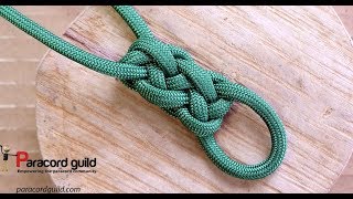 Flat Gaucho Knot- Trama Pluma, Vertical Flat Gaucho Knot- Trama Pluma, Vertical