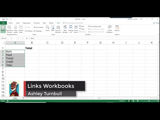 Linking Workbooks in different Workbooks