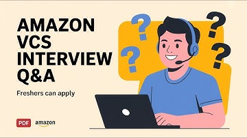 Amazon VCS Interview Questions | Amazon Final HR ROUND VCS Interview Questions | VCS interview 2026