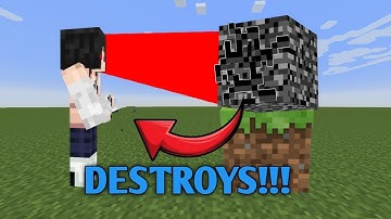 Minecraft PE But, Every Block You Look Destroys! | 1.21.4+ | mrgamingisop | Android/IOS, Windows
