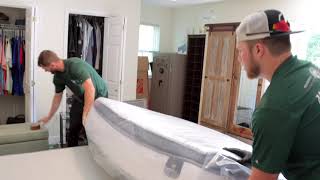 How to move a King Mattress by Marshall Moving Services, LLC 8,531 views 4 years ago 2 minutes, 23 seconds