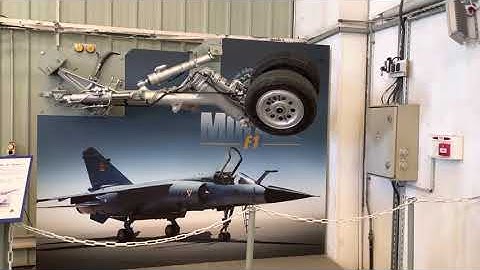 Mirage F1 main landing gear