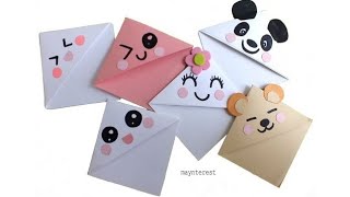 Trending Kawaii Paper Bookmark Tutorial #bookmark #trending