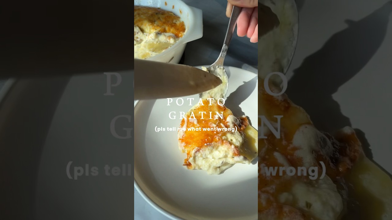 Café Dreams in the Making Pt 16: Potato Gratin