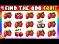 Genius Quiz | Find the ODD One Out - Fruit Edition ????????????| Easy, Medium, Hard | Quiz Lion