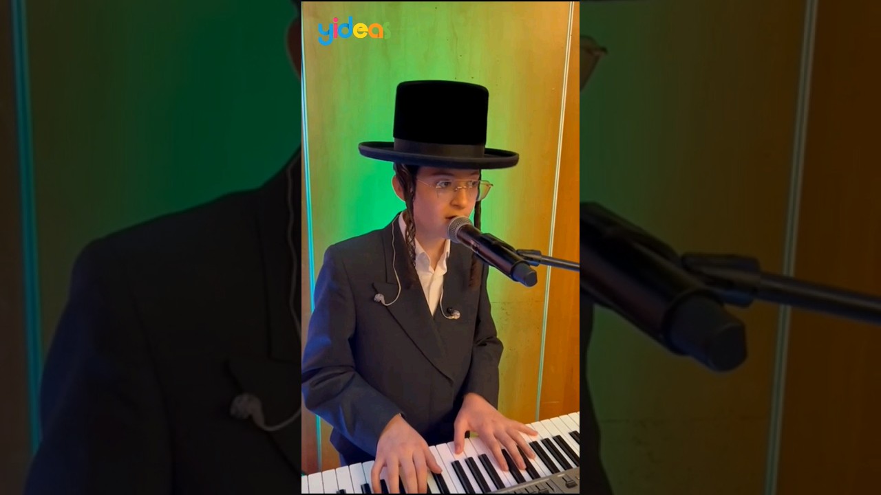 שלום עליכם - בנצי קלצקין על הקלידים Shalom Alechem Bentzi Kletzkin plays and sings