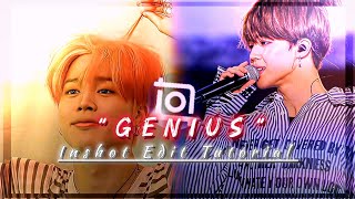 BTS JIMIN Edit Tutorial | Genius Song | InShot App Editing For Beginners | Kpop Video Edit 💜 screenshot 5