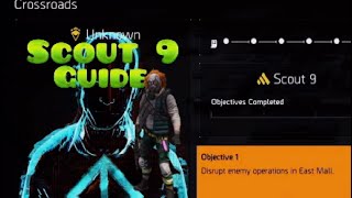 The Division 2 Scout 9 Guide 2025