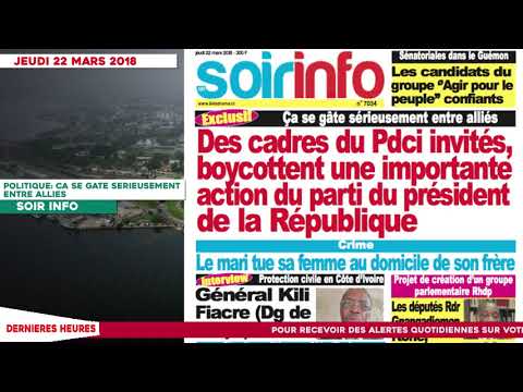 Le Titrologue du jeudi 22 mars 2018/ Augmentation de l'électricité: Le gouvernement dément