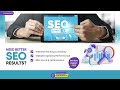 Blue and Purple Modern SEO Marketing LinkedIn Post 1080 x 1350 px 1080 x 1920 px 1280 x 720 px