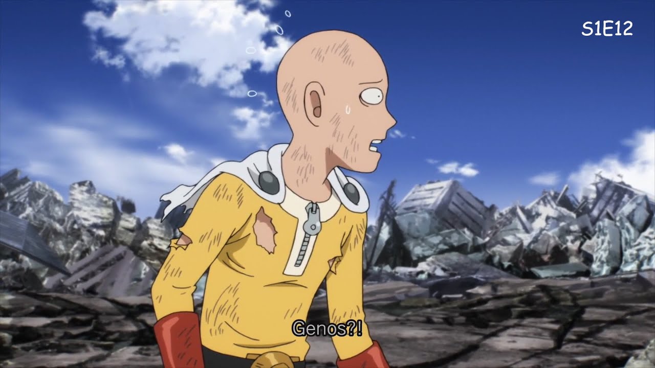 ONE PUNCH MAN Saitama saying GeNOs many times 20