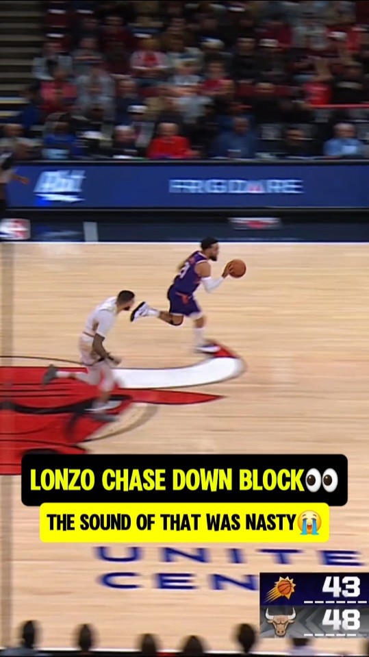 Lonzo Ball sent it to ROW Z?
