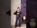 KRITIKA ROOPCHANDANI | BLACK LUCY COORDS SET | BUY STYLISH WOMEN'S CLOTHING | WABI SABI | #SHORTS