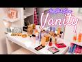 DIY Skin Care Desk &amp; Makeup Vanity for Barbie | Miniature Crafts Tutorial