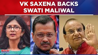 Delhil Assaultgate Case: Lt Governor VK Saxena Steps In For Swati Maliwal | Latest News  |AAP