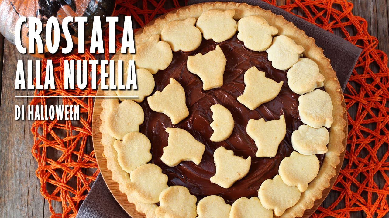 Crostata Di Halloween Alla Nutella La Ricetta Di Marian