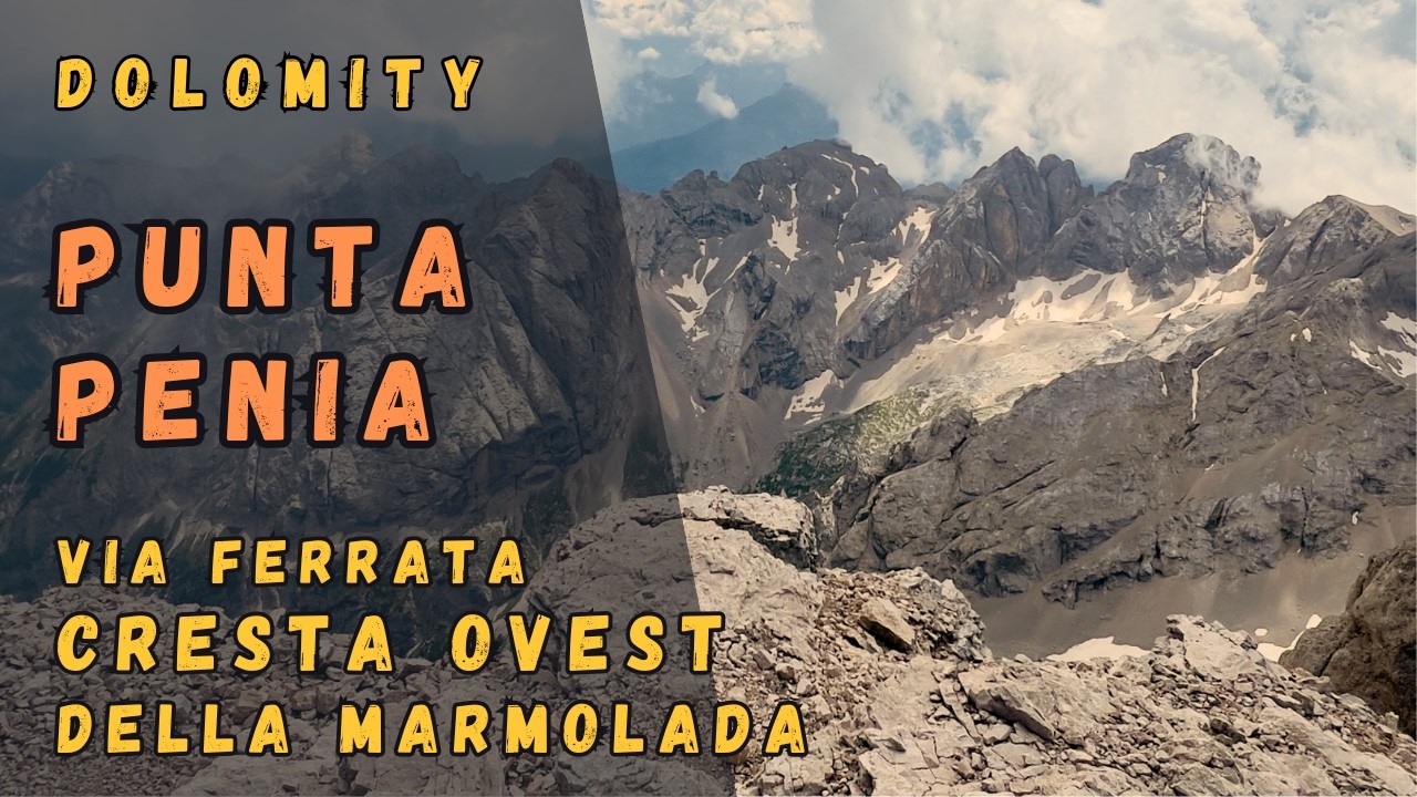 Wchodzimy na najwyższy szczyt Dolomitów | Punta Penia via ferratą Cresta Ovest