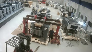 Speedmaster CX 75 Installation Timelapse