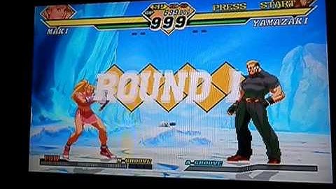Capcom vs SNK 2(Gamecube)-Maki Playthrough