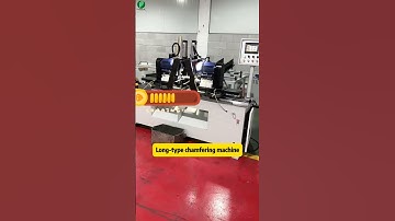 Long-type chamfering machine, Mass production plane chamfer inside and outside Angle