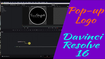 Pop Up Logo - Davinci Resolve 16
