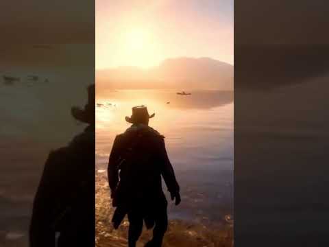 Red dead redemption 2 : Awsome viewing angles #shorts