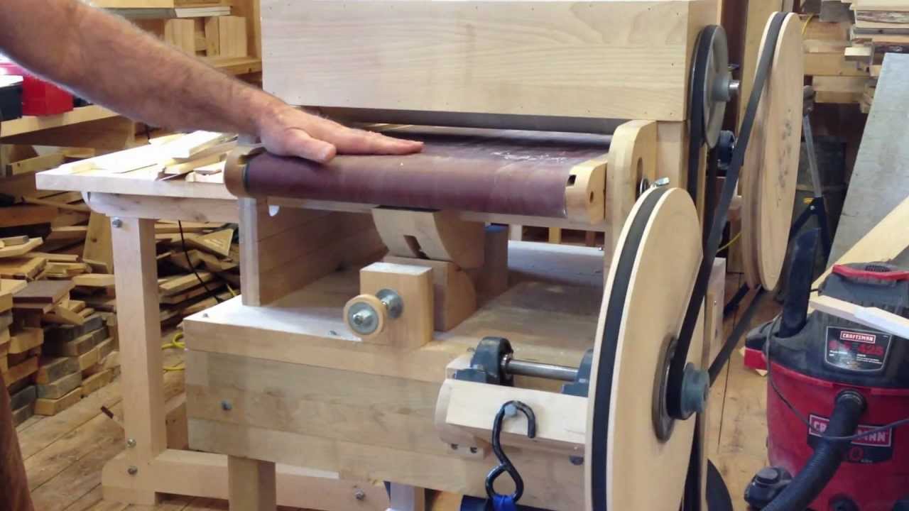 georges drum sander video 2 - YouTube