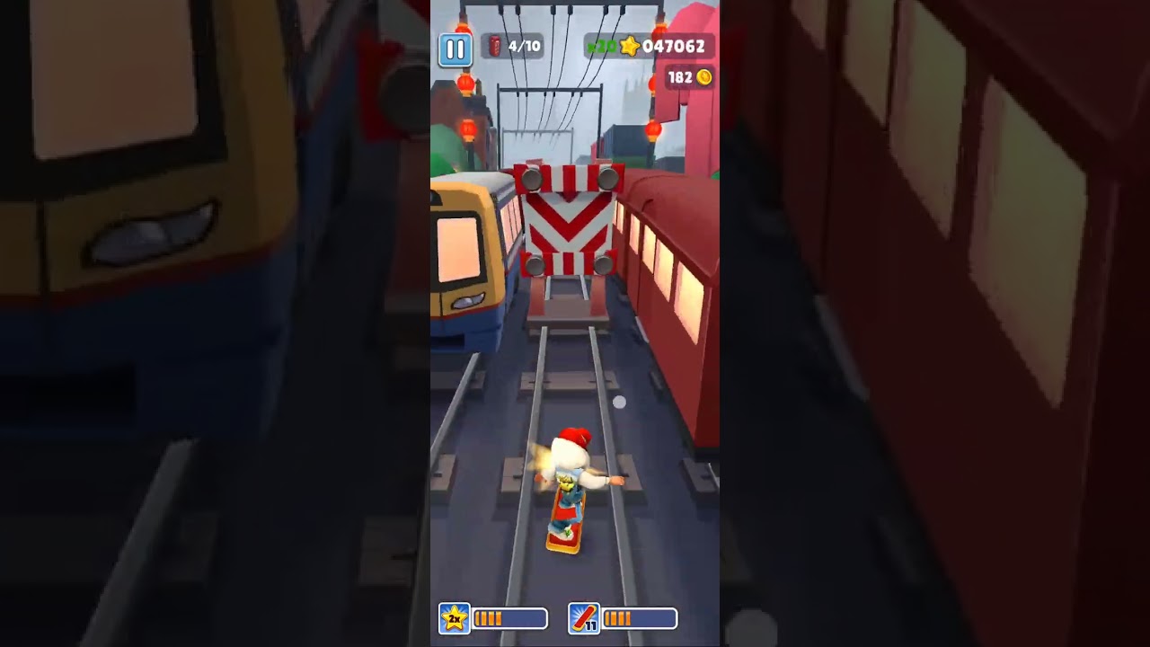 Subway surfers game play rock  like share and subscribe 🙏🙏