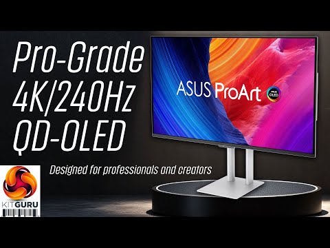 ASUS ProArt PA32UCDM: 240Hz OLED for Pros (and Gamers?)