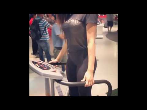 Downblouse In Gym Very Hot