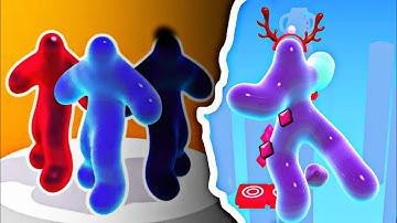 Blob Runner 3d! Walkthrough Android iOS Max Levels Full GamePlay .....