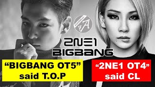 T.O.P &amp; CL declares BIGBANG OT5 and 2NE1 OT4! (YG fans couldn’t agree more!) | 2020 update YG Family