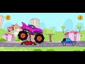  Police Officers Catch the Thief with Monster Trucks🥳