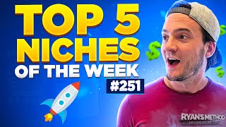 TOP 5 NICHES 🔥 Print on Demand Niche Research # 251 — (3/16/2025)