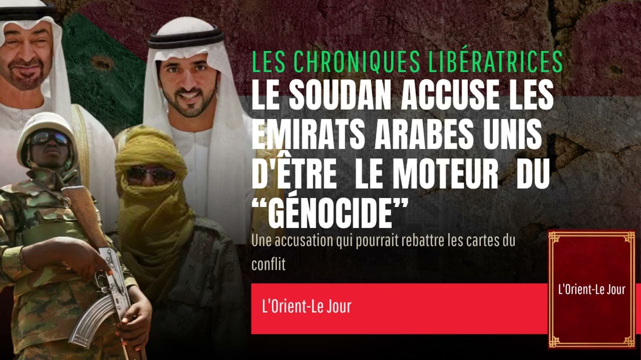 Le Soudan accuse les Emirat de Génocide