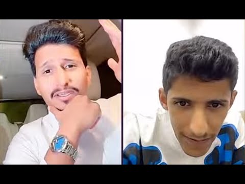 سعود بن خميس مع المنشد غريب آل مخلص سعود يغني شيلا يبهر المنشد إبداعات