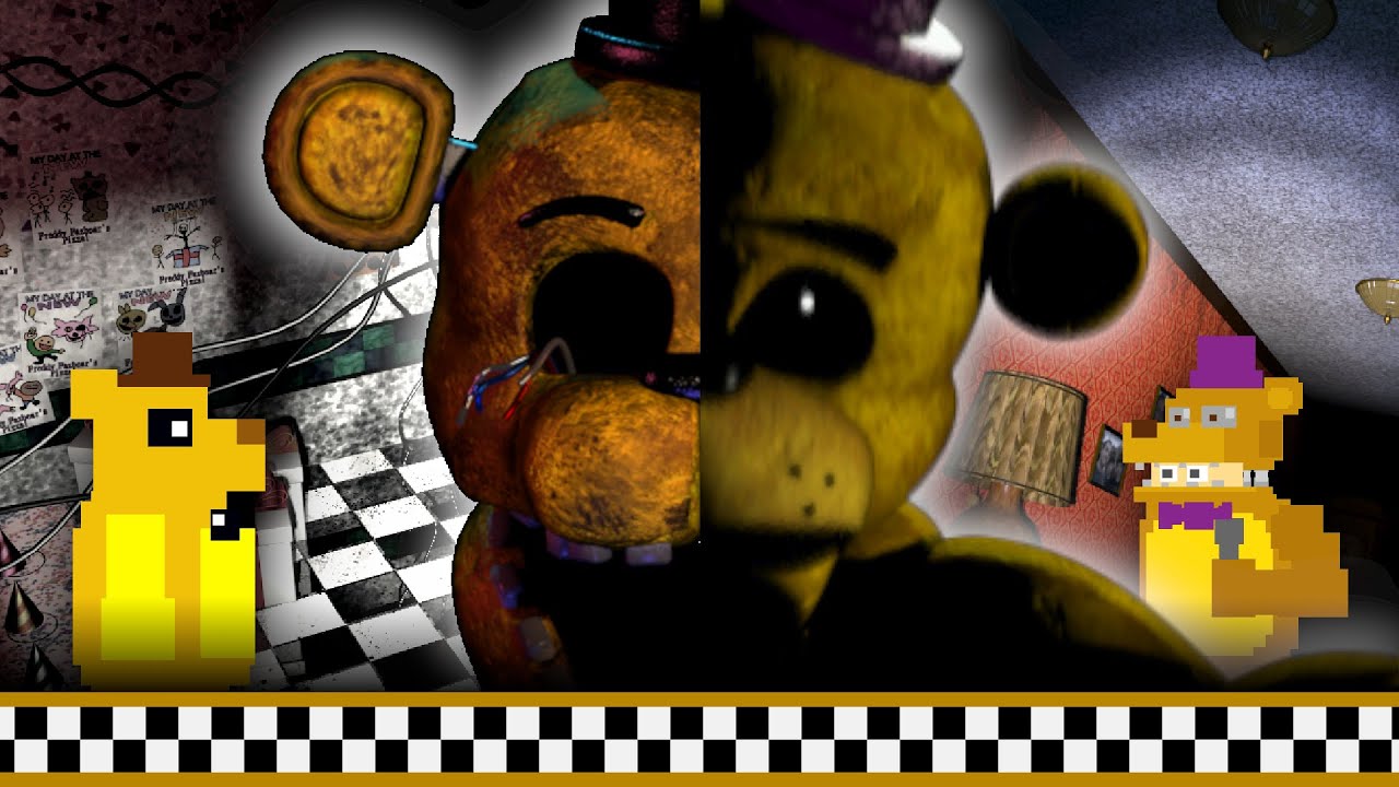 Is Golden Freddy and Fredbear the same? [ENG Subtitles] Five