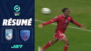 USL DUNKERQUE - US CONCARNEAU (2 - 2) - Résumé - (USLD - USC) / 2023-2024