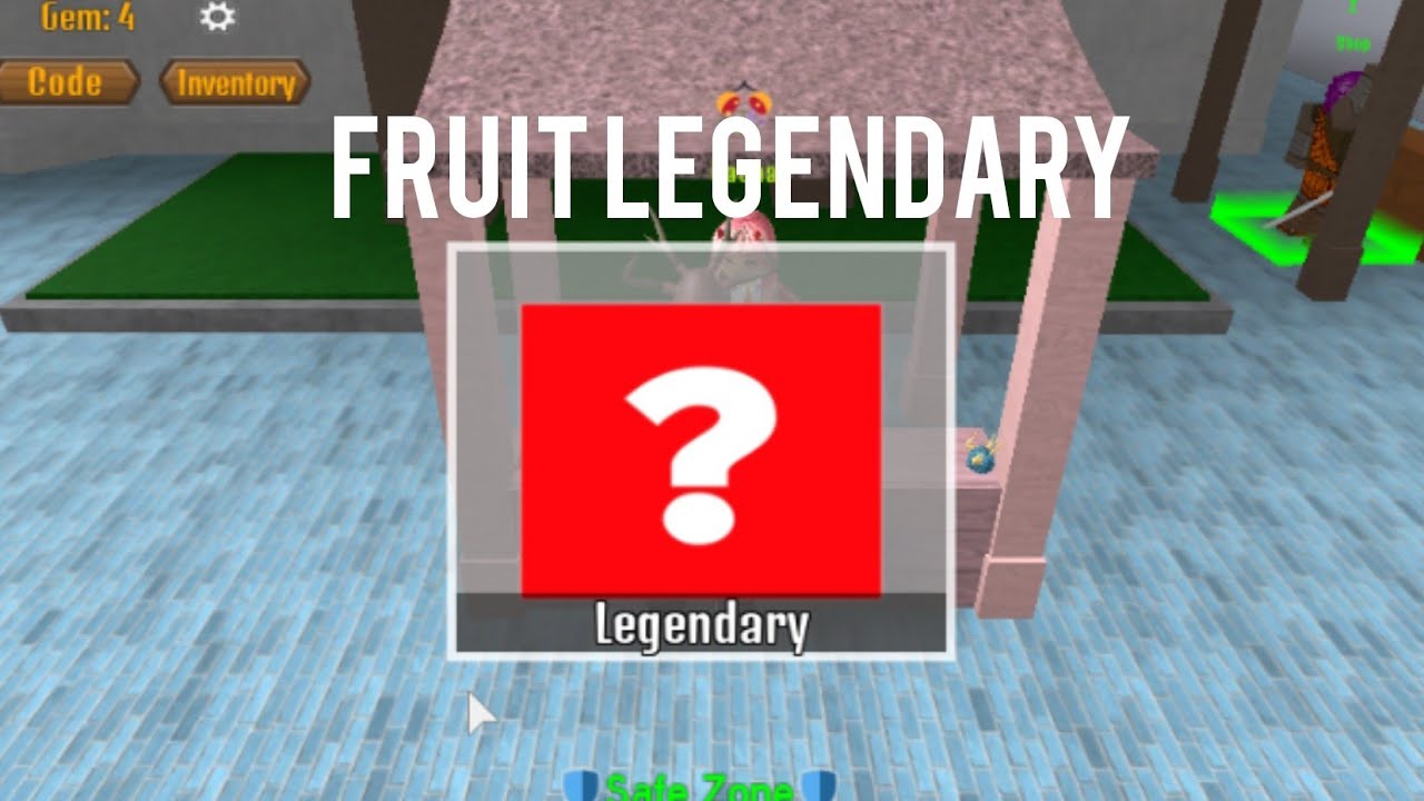 5 Methods of Obtaining Legendary FruitsKing Legacy YouTube