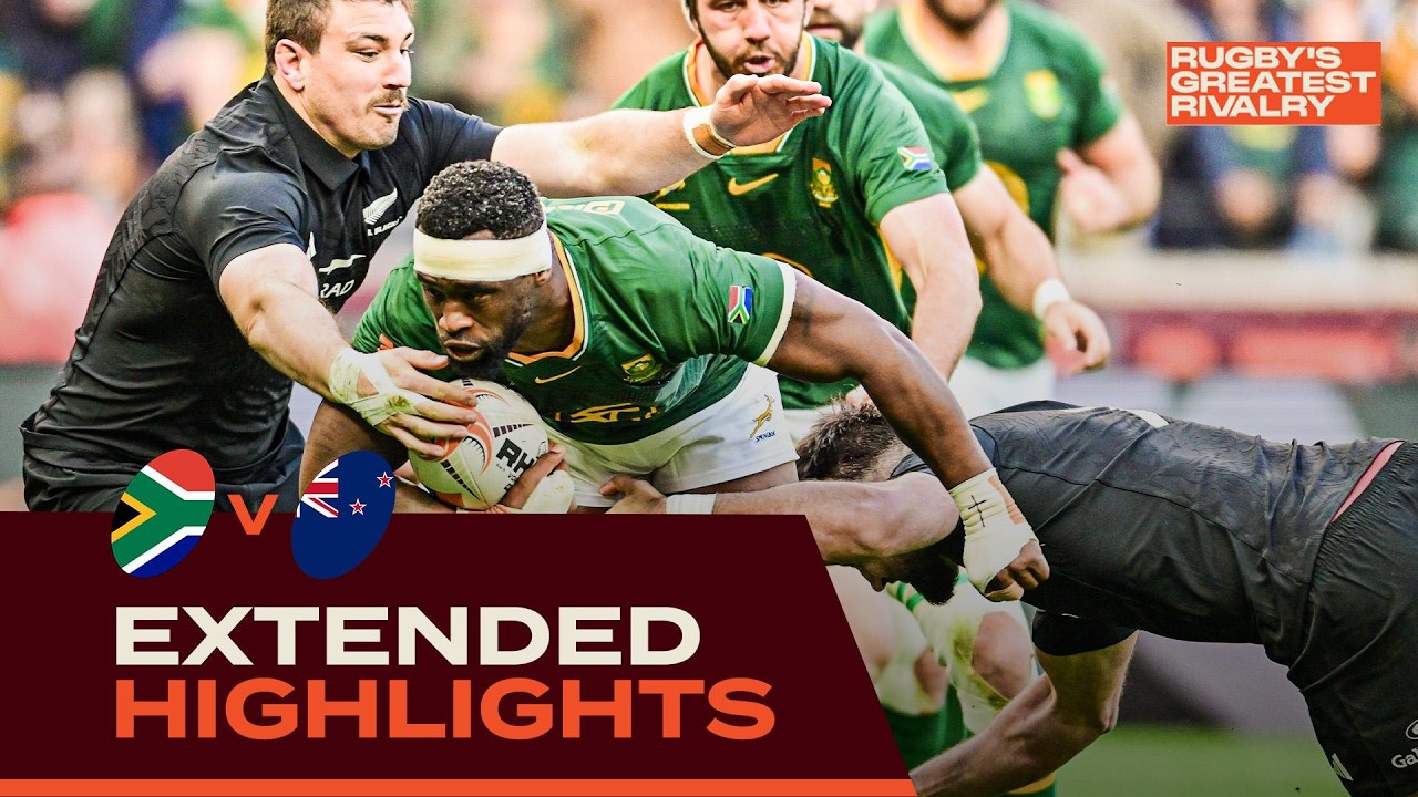 A WINNING Springbok response 🇿🇦 | South Africa v New Zealand | Highlights | Rugby's Greatest Rivalry