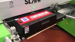 Stampinator X Roq Results Screen Printing On Fleece