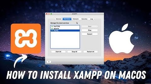 How to install xampp on Mac. Xampp 8.0.28  on macbook