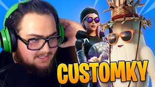 FATTY KOMENTUJE EPICKÝ FORTNITE CUSTOMKY!