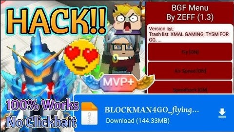 New Fly Mod Menu!! in 2.25.5✓✓ 😍😱🌷 | 100% Works | Garena Blockman Go