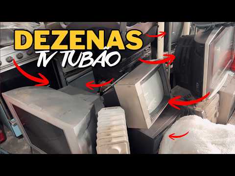 INSANE CRT TV WAREHOUSE, I bought 3