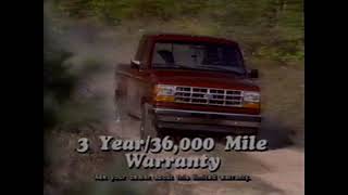 Ford (1992) Television Commercial - Local Ford Dealers