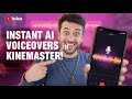 SOUNDS HUMAN?! - How to Add AI Voice in KineMaster Using the New Feature