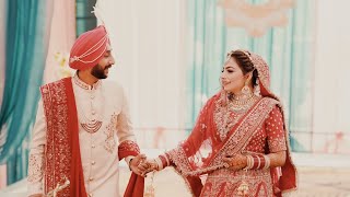 Sikh Wedding Highlights 2023 | Gaurav weds Simran | Bikramjit Cinematography | 78373-41840